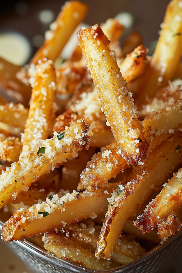 Baked Garlic Parmesan Fries