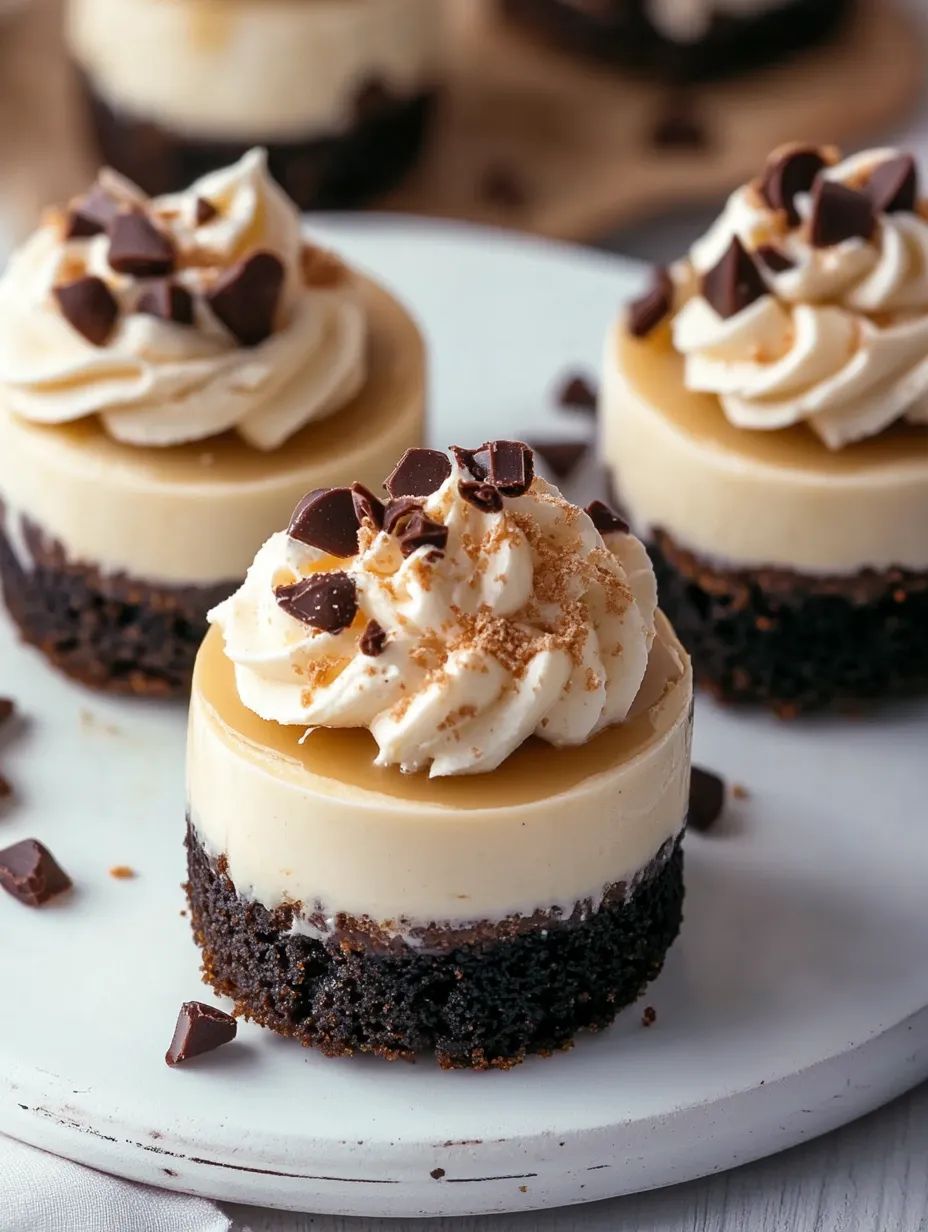 Easy Mini Baileys Cheesecakes