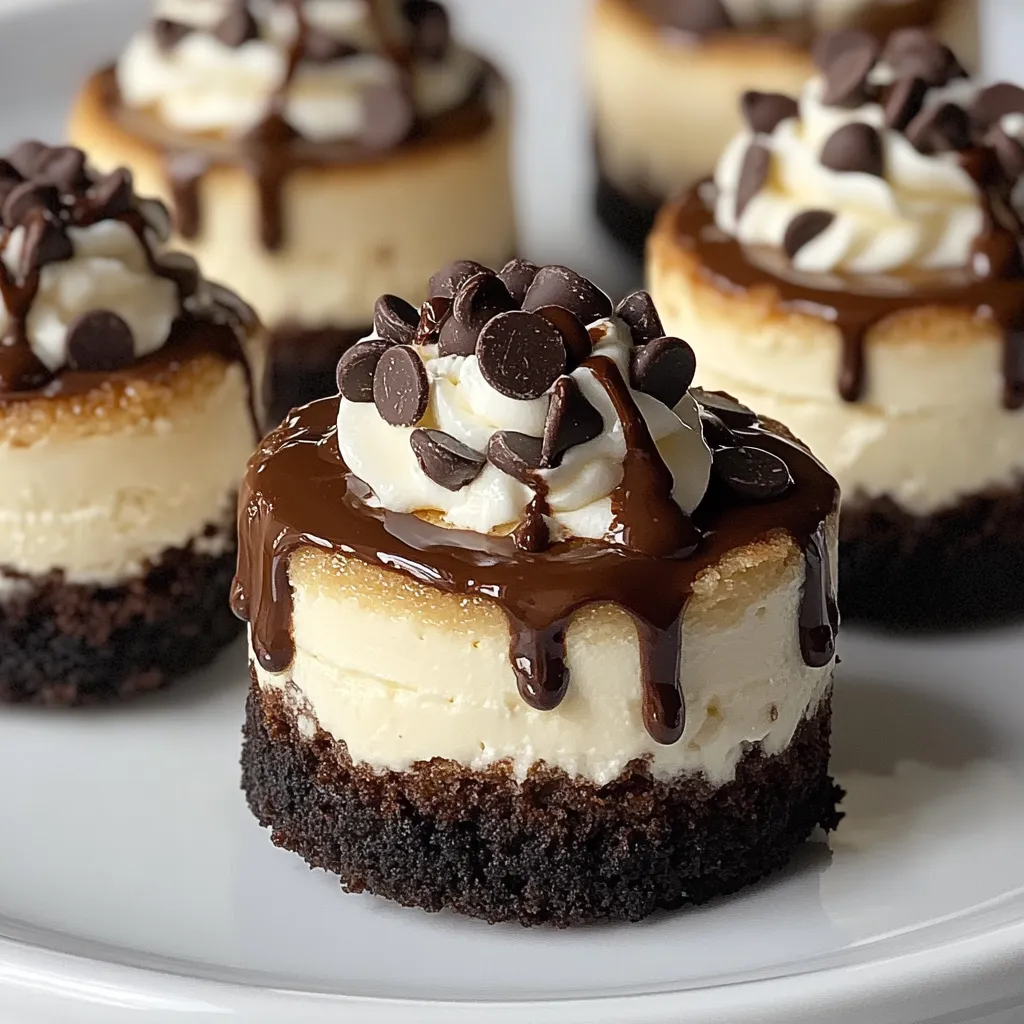 Mini Baileys Cheesecakes Recipe