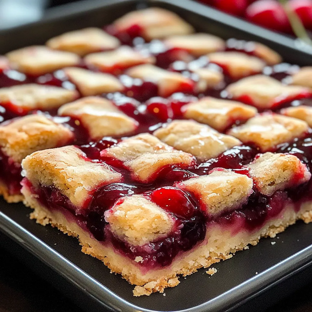 Cherry Pie Bars