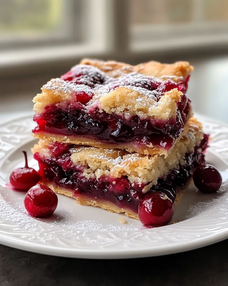 Cherry Pie Bars