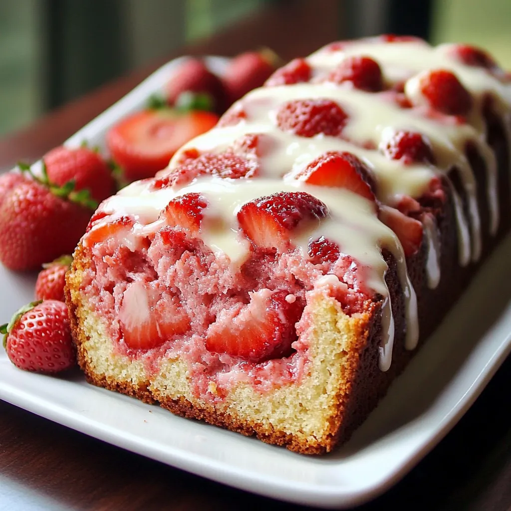 Strawberry Cream Cheese Bread Recipe