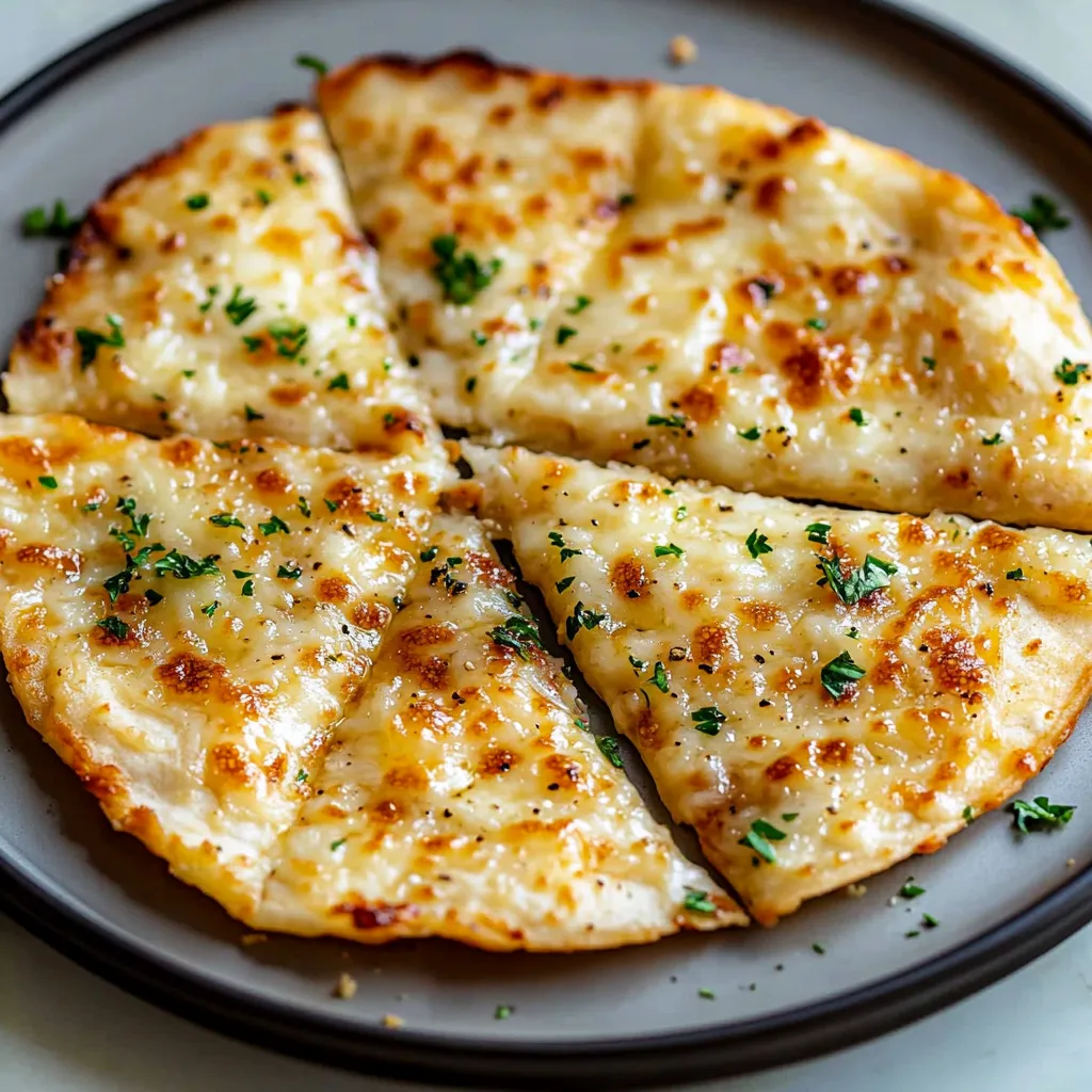 Air Fryer Tortilla Garlic Bread Recipe