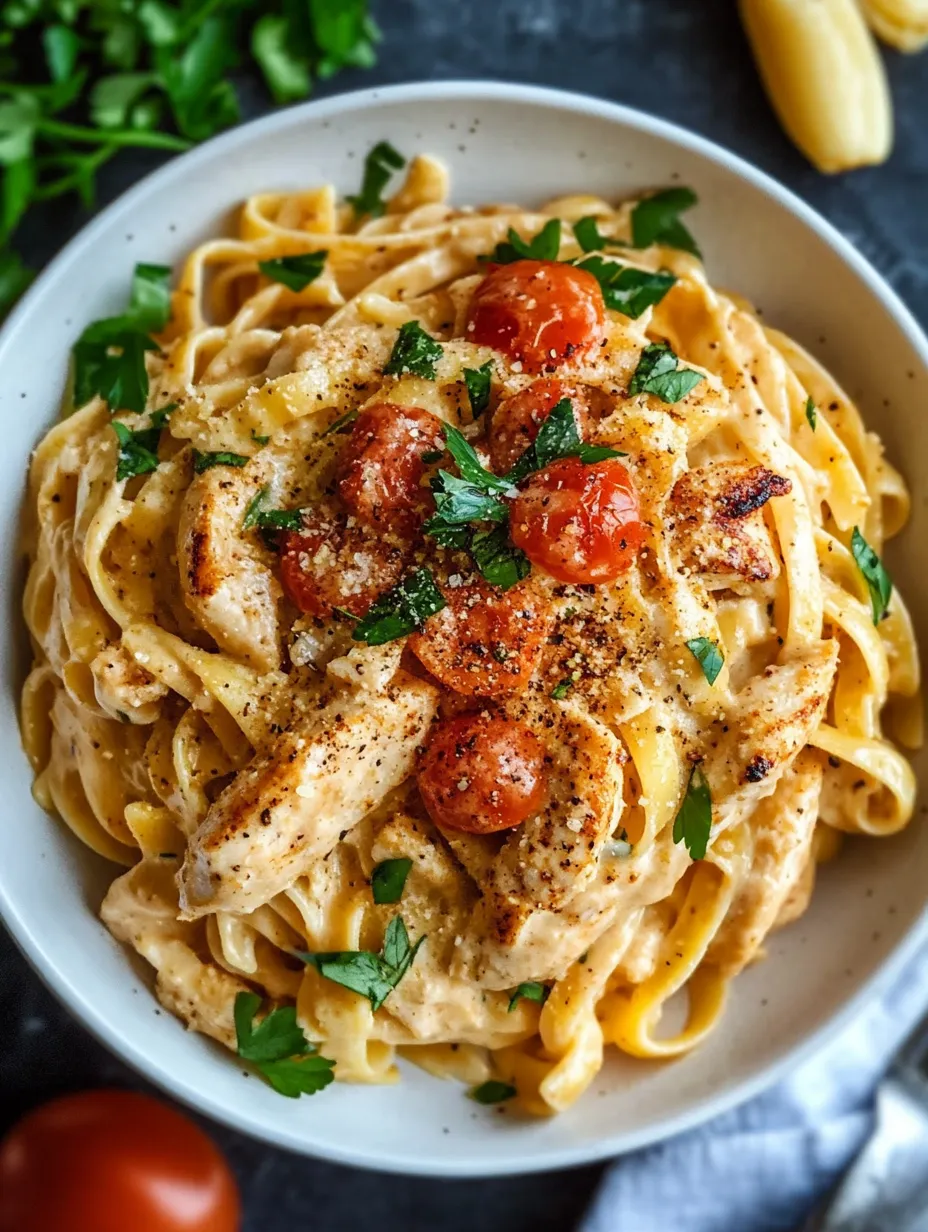 Easy Creamy Cajun Chicken Pasta Recipe