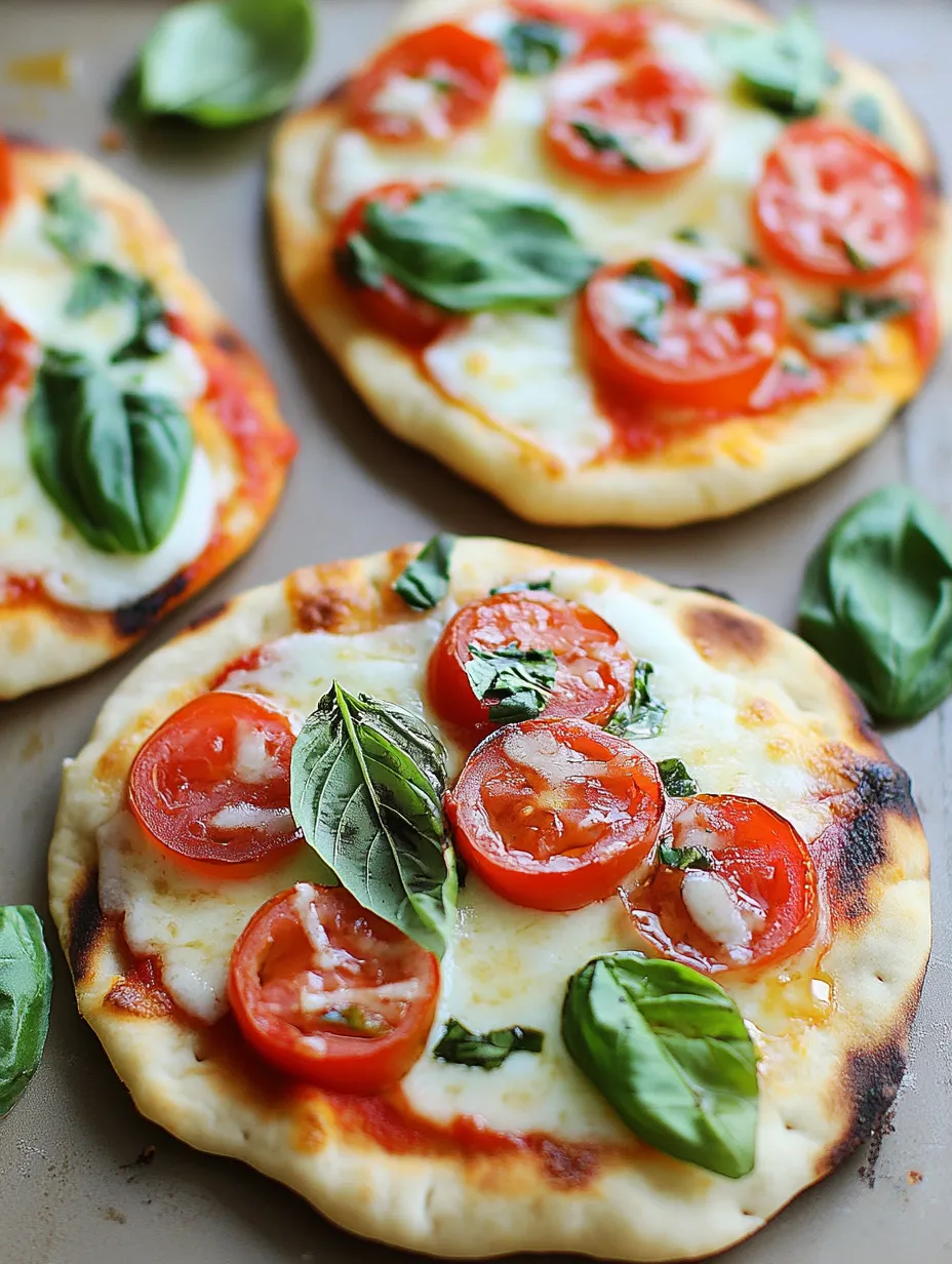 Caprese Naan Pizzas Recipe