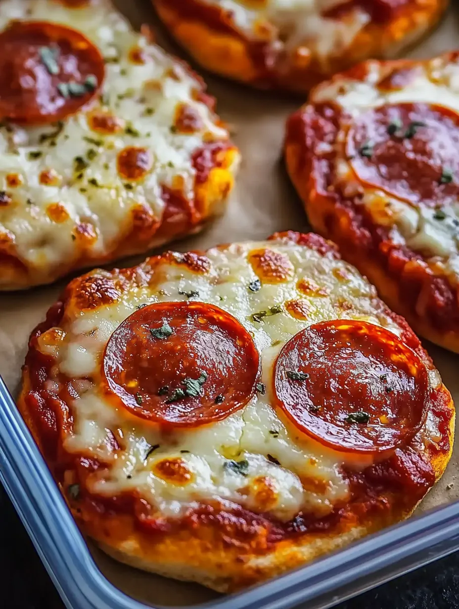 Mini Lunchbox Pizzas Recipe