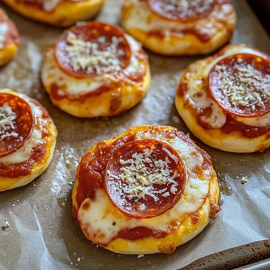 Easy Mini Lunchbox Pizzas Recipe