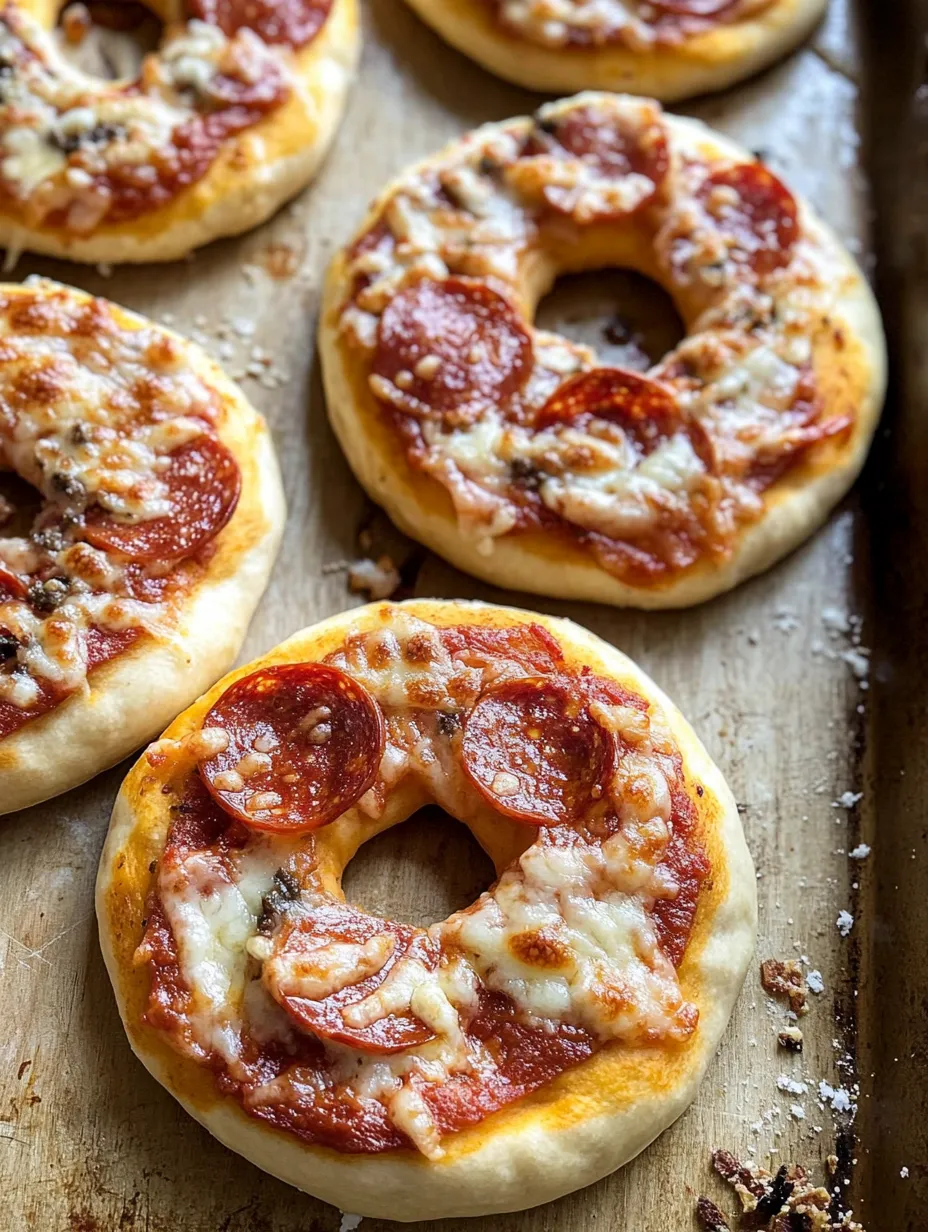 Homemade Pizza Bagels Recipe