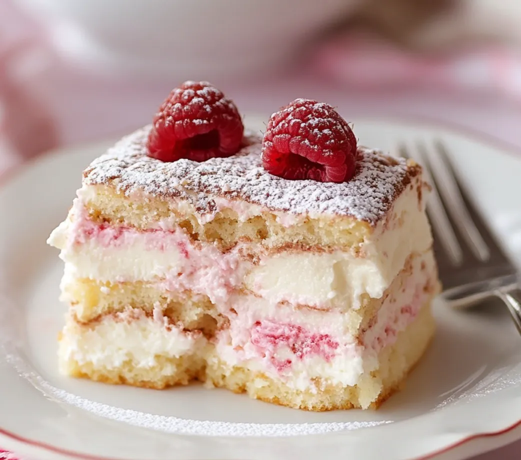 White Chocolate Raspberry Tiramisu