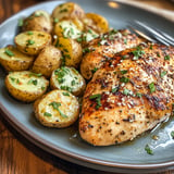 Garlic Parmesan Chicken and Potatoes