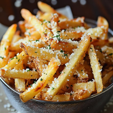 Baked Garlic Parmesan Fries