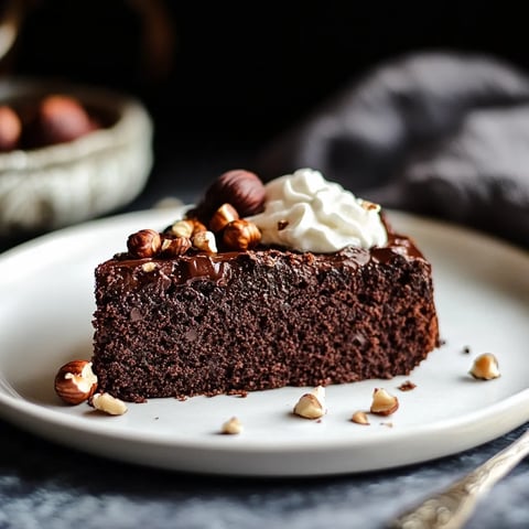 Super Moist Flourless Chocolate Hazelnut Cake