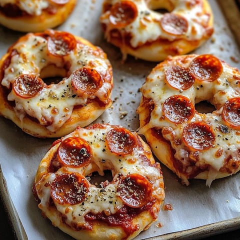 Homemade Pizza Bagels