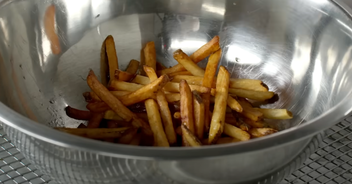 Image of FRENCH FRIES WITH RED POTATOES