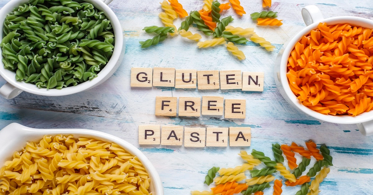 picture of Gluten Free Pasta in different colors
