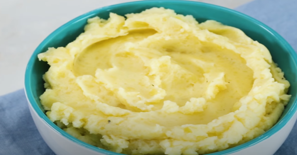 image of MASHED POTATOES WITH ALMOND MILK