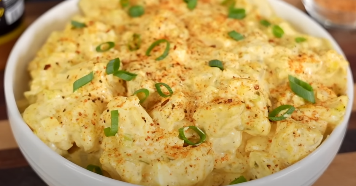 picture of POTATO SALAD WITH CANNED POTATOES