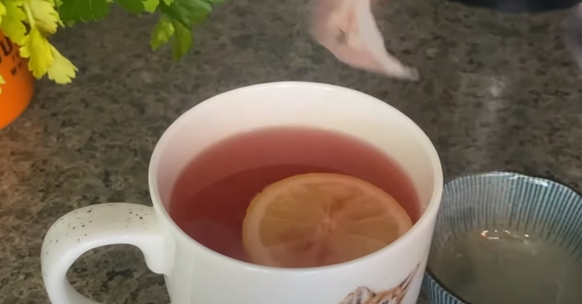 picture of psychedelic mushroom tea