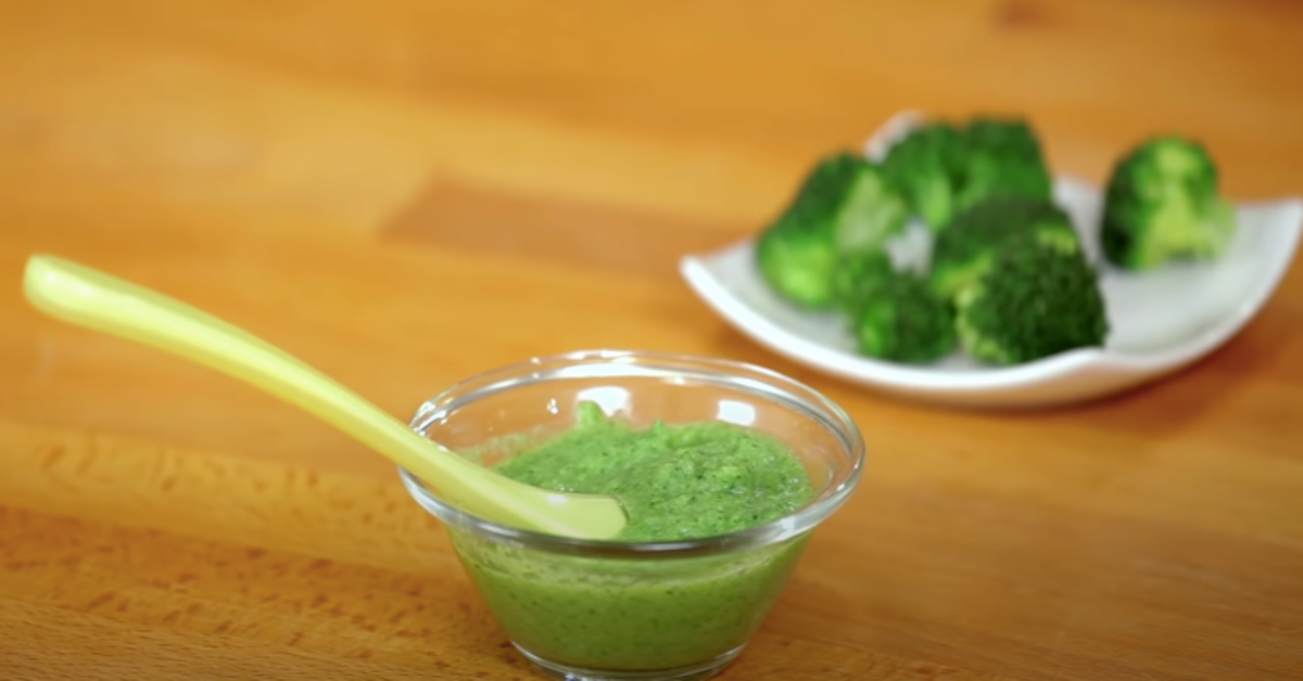 broccoli puree for baby