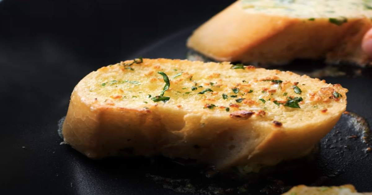 garlic bread without oven